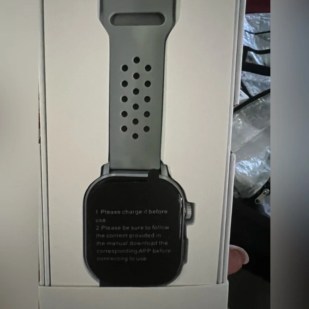 NIB Smart Watch with Heart Rate Monitor gray